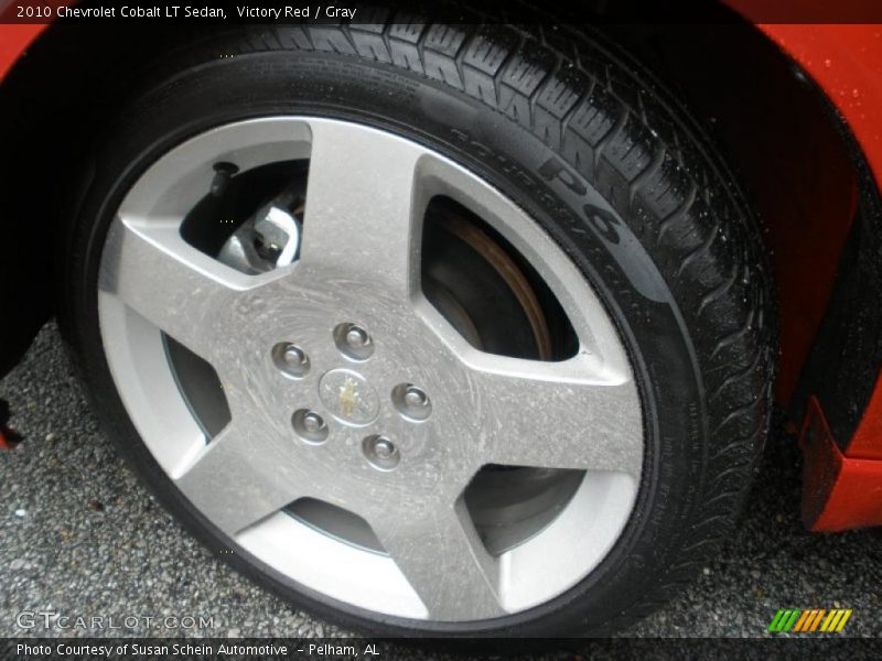 Victory Red / Gray 2010 Chevrolet Cobalt LT Sedan
