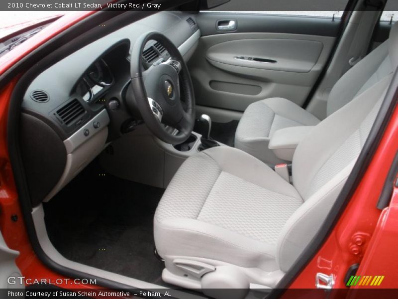 Victory Red / Gray 2010 Chevrolet Cobalt LT Sedan