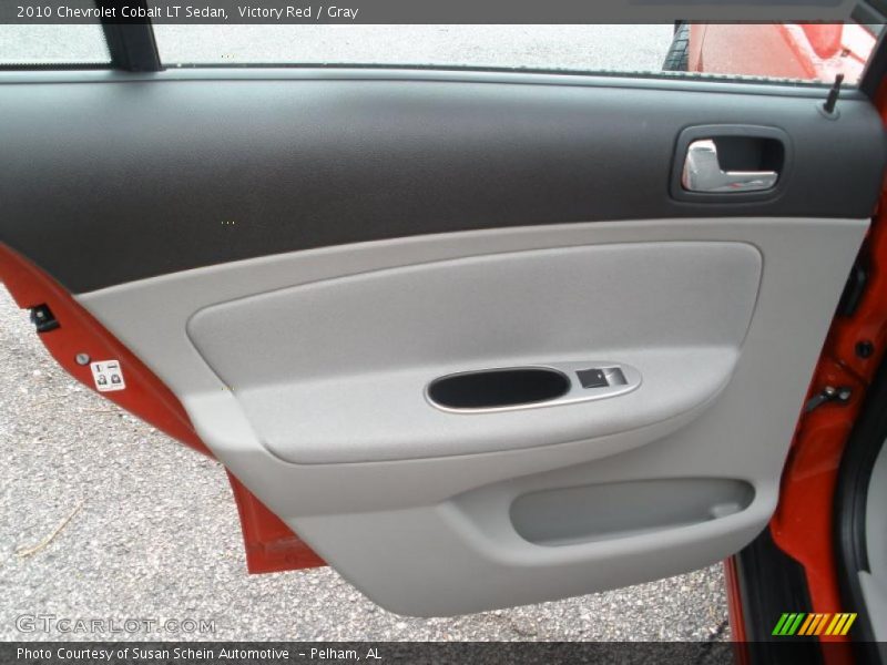 Victory Red / Gray 2010 Chevrolet Cobalt LT Sedan