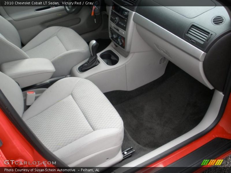 Victory Red / Gray 2010 Chevrolet Cobalt LT Sedan