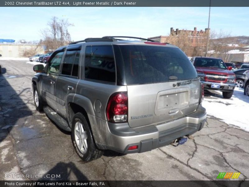 Light Pewter Metallic / Dark Pewter 2002 Chevrolet TrailBlazer LTZ 4x4