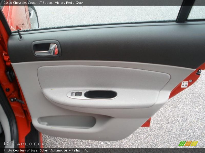 Victory Red / Gray 2010 Chevrolet Cobalt LT Sedan