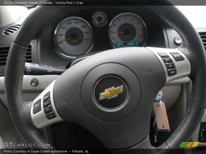 Victory Red / Gray 2010 Chevrolet Cobalt LT Sedan