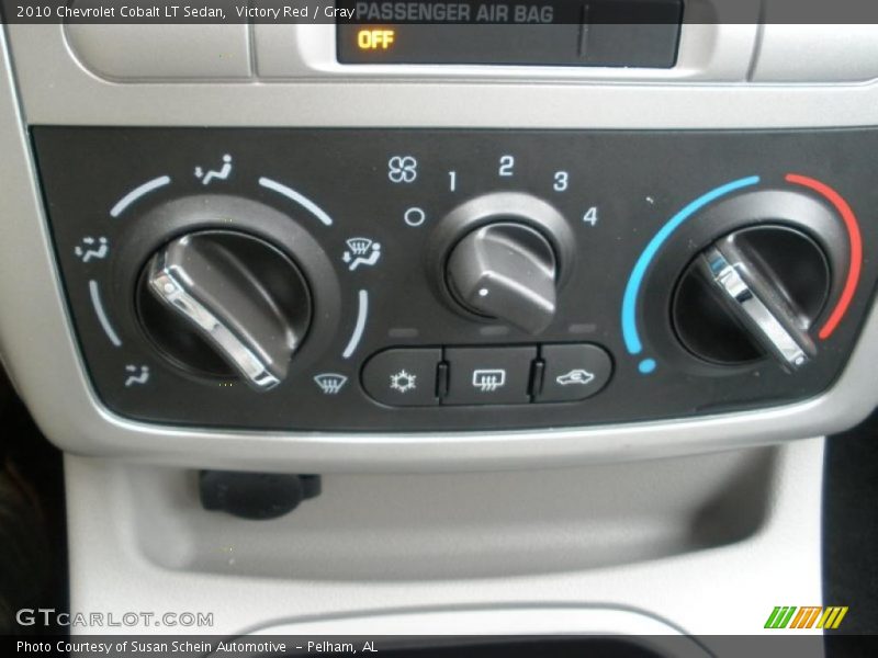 Victory Red / Gray 2010 Chevrolet Cobalt LT Sedan