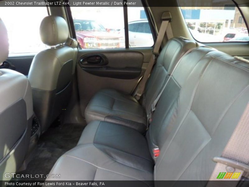 Light Pewter Metallic / Dark Pewter 2002 Chevrolet TrailBlazer LTZ 4x4