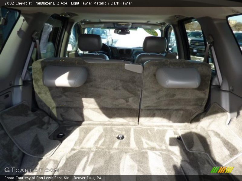 Light Pewter Metallic / Dark Pewter 2002 Chevrolet TrailBlazer LTZ 4x4