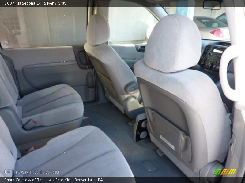 Silver / Gray 2007 Kia Sedona LX