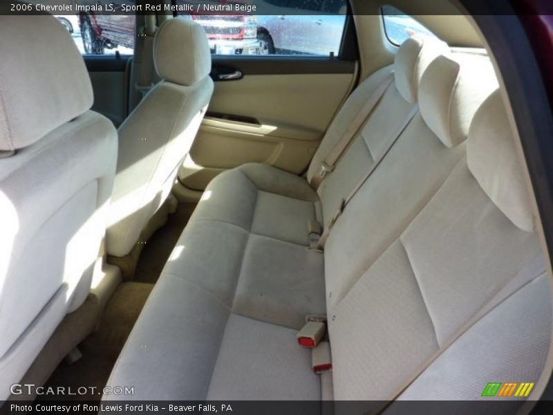 Sport Red Metallic / Neutral Beige 2006 Chevrolet Impala LS