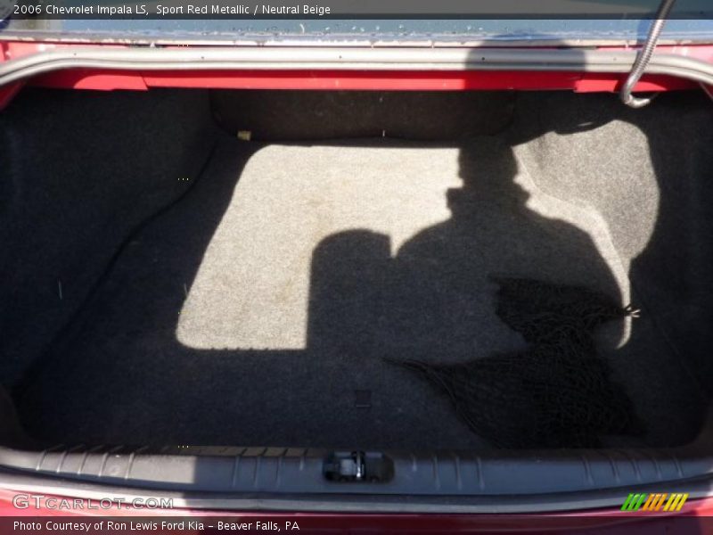 Sport Red Metallic / Neutral Beige 2006 Chevrolet Impala LS
