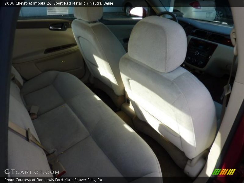 Sport Red Metallic / Neutral Beige 2006 Chevrolet Impala LS