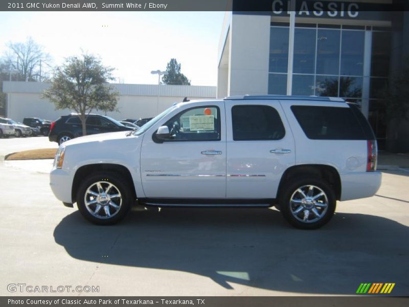 Summit White / Ebony 2011 GMC Yukon Denali AWD