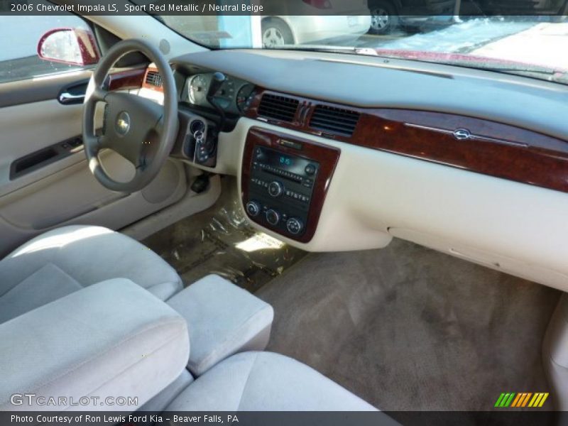 Sport Red Metallic / Neutral Beige 2006 Chevrolet Impala LS