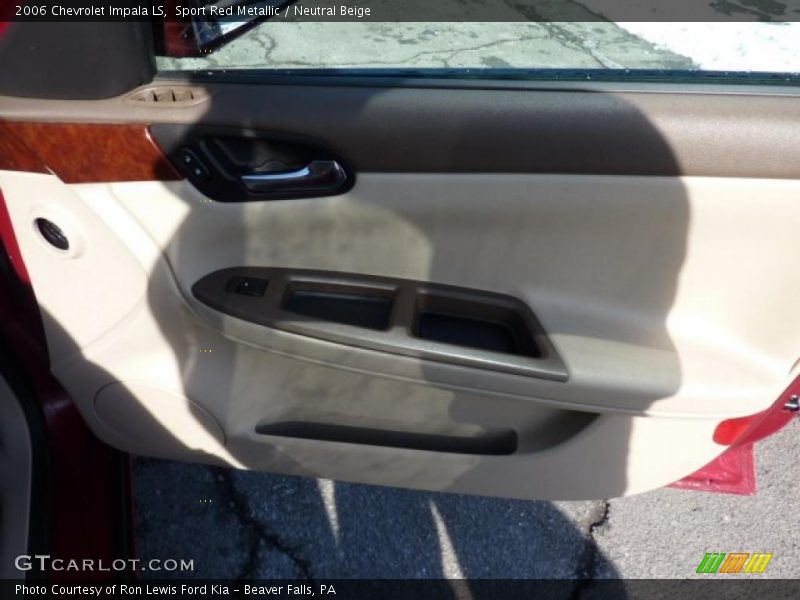 Sport Red Metallic / Neutral Beige 2006 Chevrolet Impala LS
