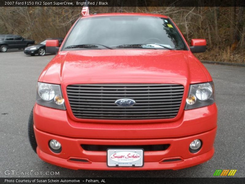 Bright Red / Black 2007 Ford F150 FX2 Sport SuperCrew