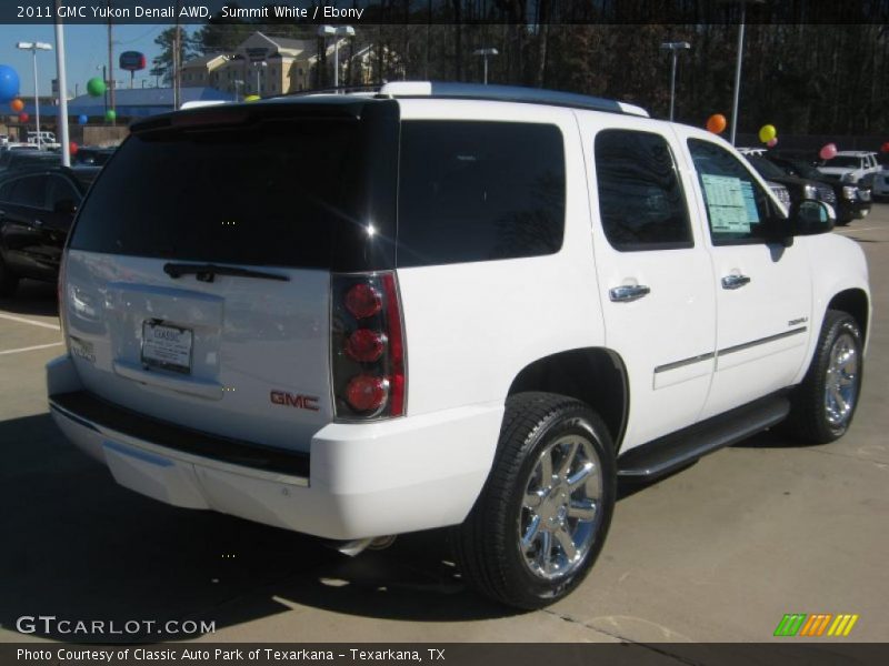 Summit White / Ebony 2011 GMC Yukon Denali AWD