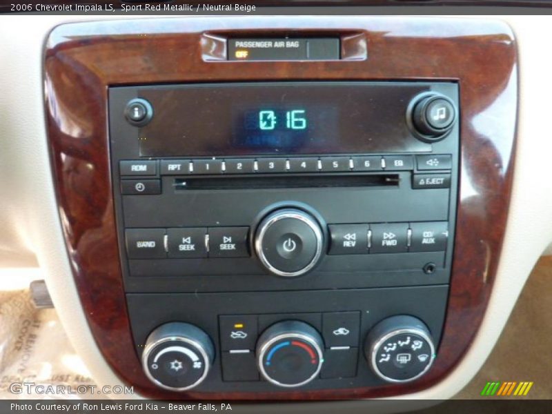 Sport Red Metallic / Neutral Beige 2006 Chevrolet Impala LS