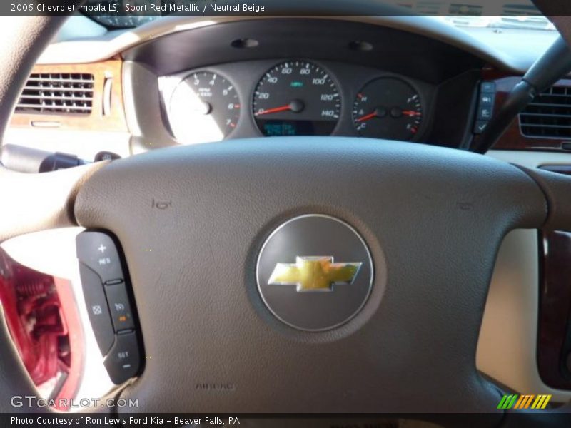 Sport Red Metallic / Neutral Beige 2006 Chevrolet Impala LS