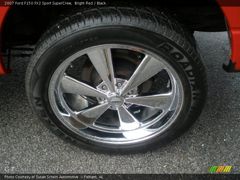 Bright Red / Black 2007 Ford F150 FX2 Sport SuperCrew