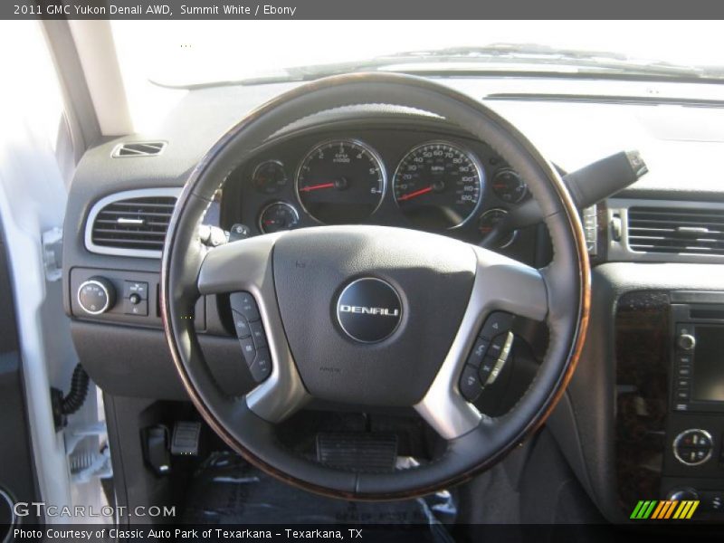 Summit White / Ebony 2011 GMC Yukon Denali AWD