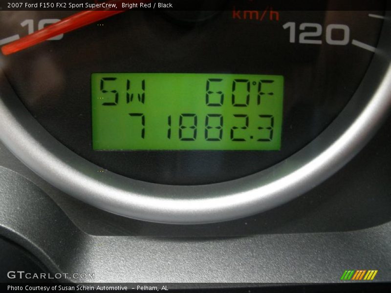 Bright Red / Black 2007 Ford F150 FX2 Sport SuperCrew