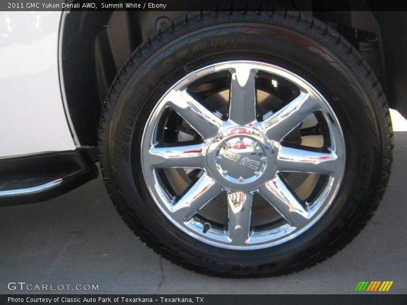 Summit White / Ebony 2011 GMC Yukon Denali AWD