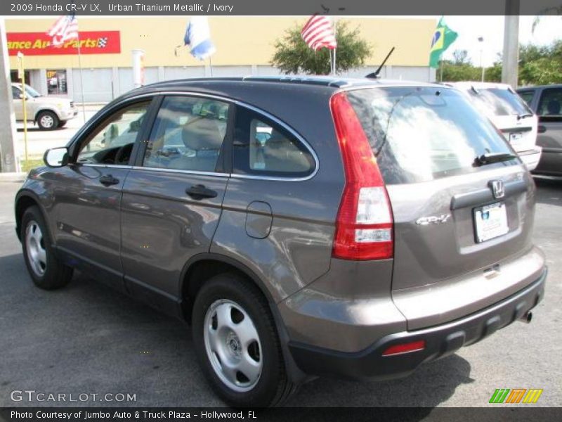 Urban Titanium Metallic / Ivory 2009 Honda CR-V LX