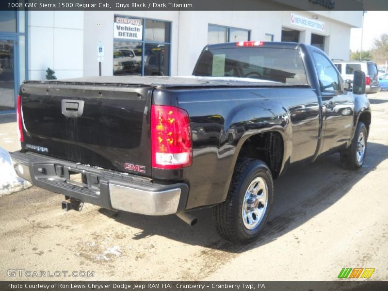 Onyx Black / Dark Titanium 2008 GMC Sierra 1500 Regular Cab