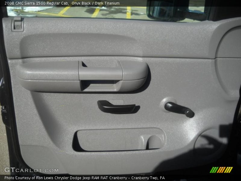 Onyx Black / Dark Titanium 2008 GMC Sierra 1500 Regular Cab