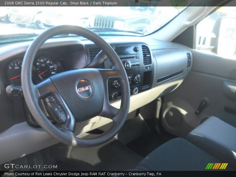 Onyx Black / Dark Titanium 2008 GMC Sierra 1500 Regular Cab