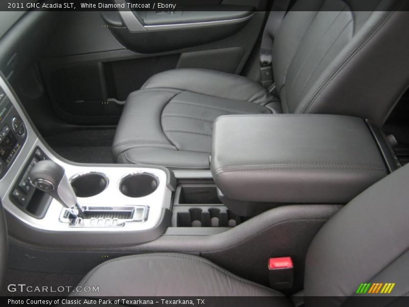 White Diamond Tintcoat / Ebony 2011 GMC Acadia SLT