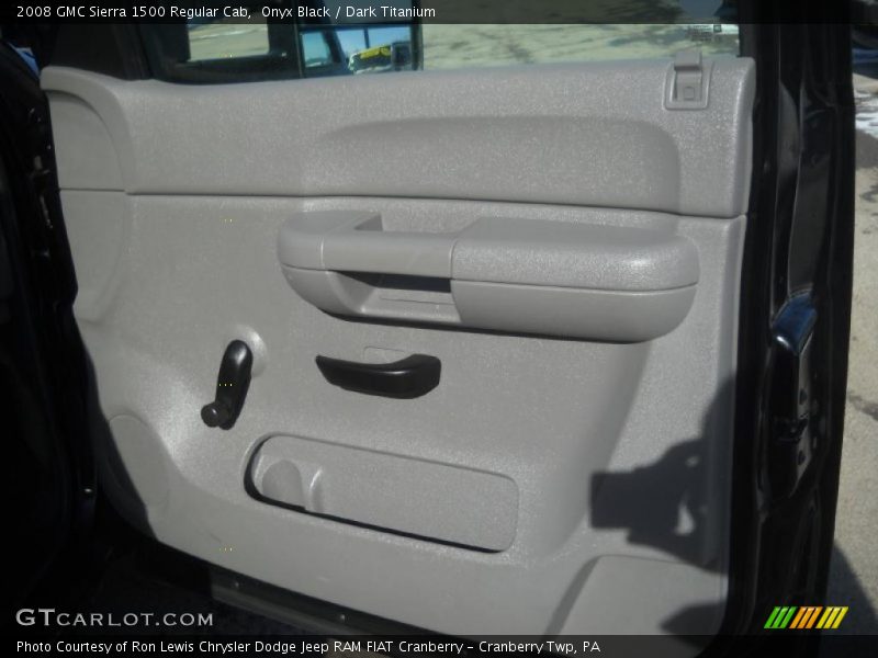 Onyx Black / Dark Titanium 2008 GMC Sierra 1500 Regular Cab