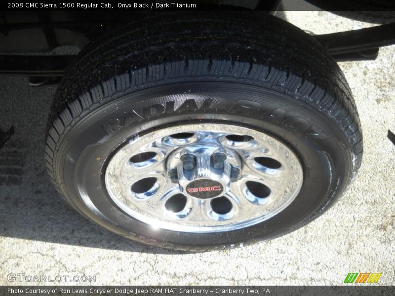 Onyx Black / Dark Titanium 2008 GMC Sierra 1500 Regular Cab