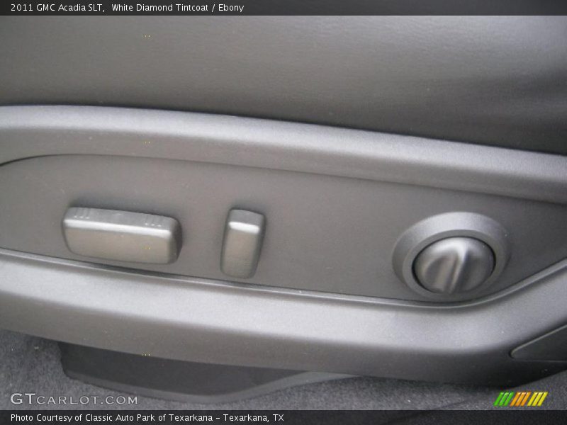 White Diamond Tintcoat / Ebony 2011 GMC Acadia SLT