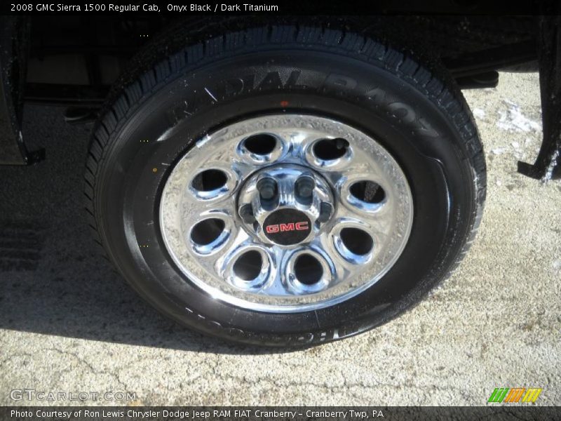 Onyx Black / Dark Titanium 2008 GMC Sierra 1500 Regular Cab