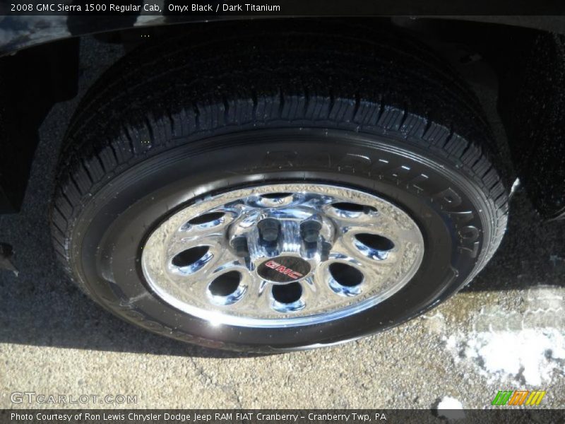 Onyx Black / Dark Titanium 2008 GMC Sierra 1500 Regular Cab