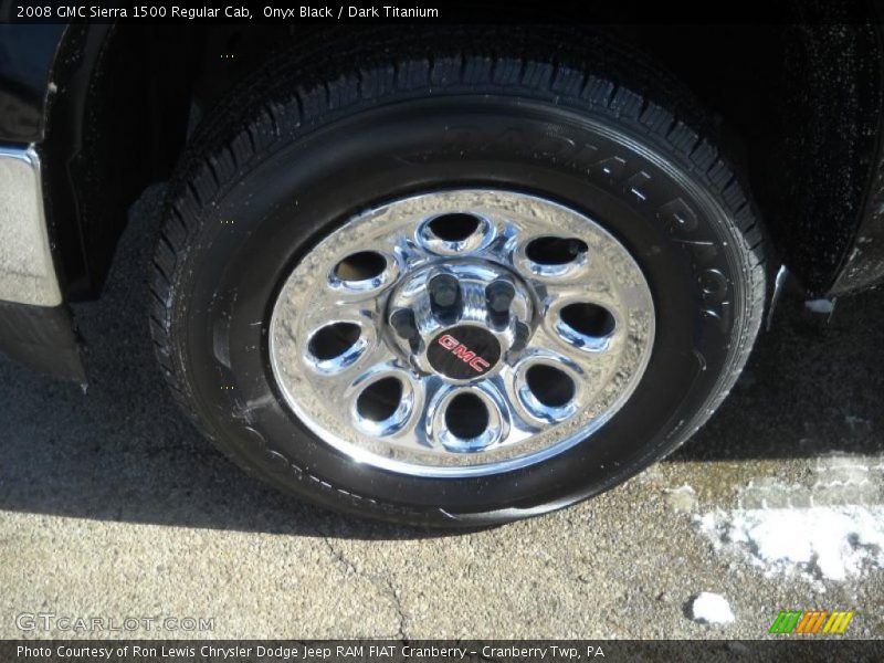 Onyx Black / Dark Titanium 2008 GMC Sierra 1500 Regular Cab