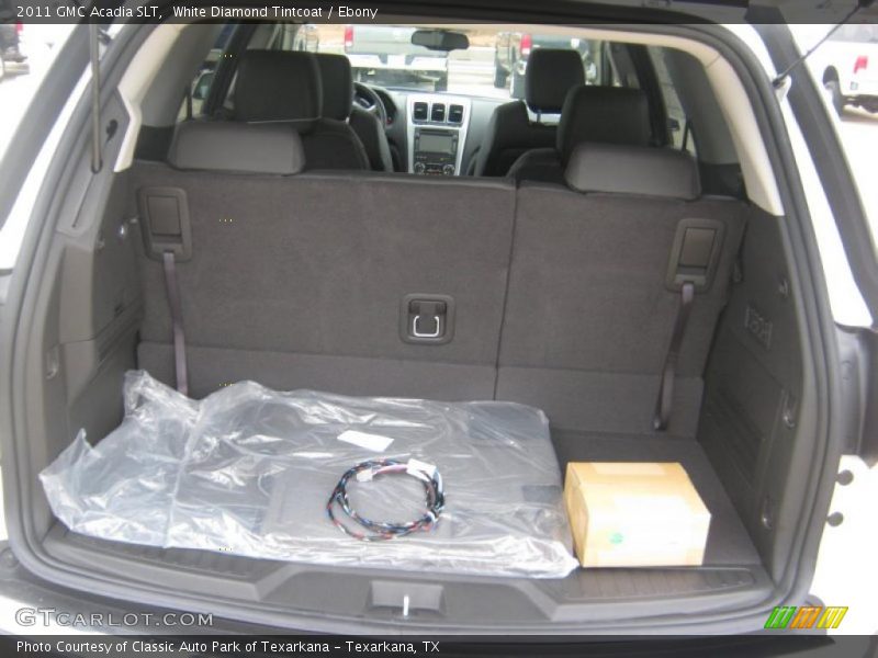 White Diamond Tintcoat / Ebony 2011 GMC Acadia SLT