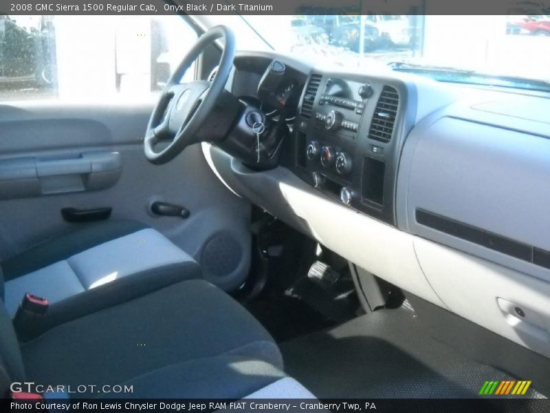 Onyx Black / Dark Titanium 2008 GMC Sierra 1500 Regular Cab