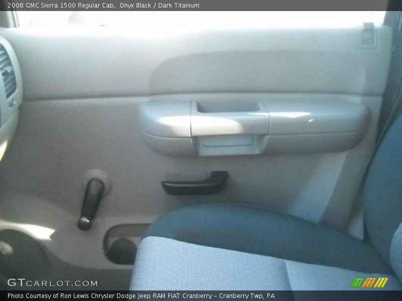 Onyx Black / Dark Titanium 2008 GMC Sierra 1500 Regular Cab