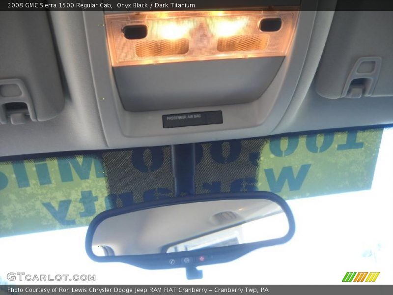 Onyx Black / Dark Titanium 2008 GMC Sierra 1500 Regular Cab