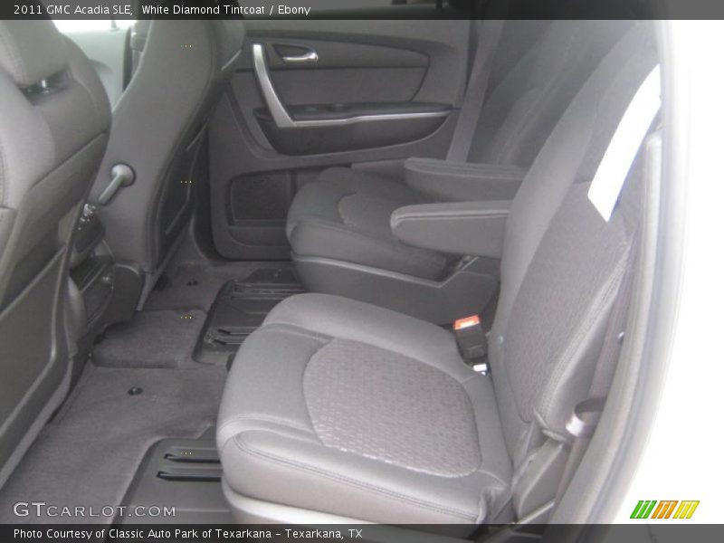 White Diamond Tintcoat / Ebony 2011 GMC Acadia SLE