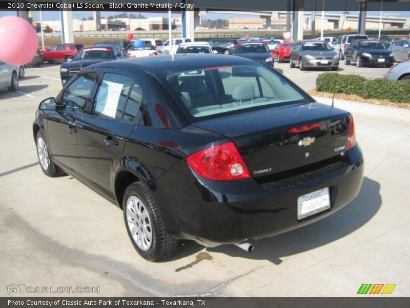Black Granite Metallic / Gray 2010 Chevrolet Cobalt LS Sedan