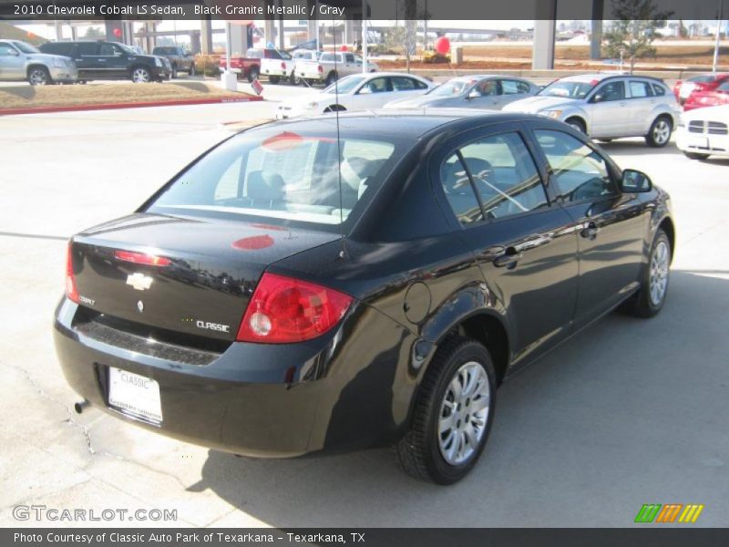 Black Granite Metallic / Gray 2010 Chevrolet Cobalt LS Sedan