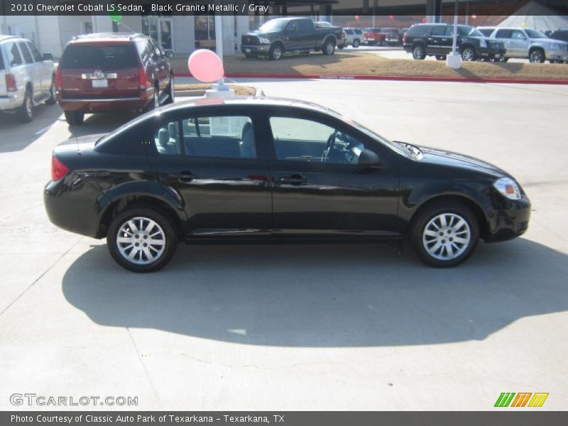 Black Granite Metallic / Gray 2010 Chevrolet Cobalt LS Sedan