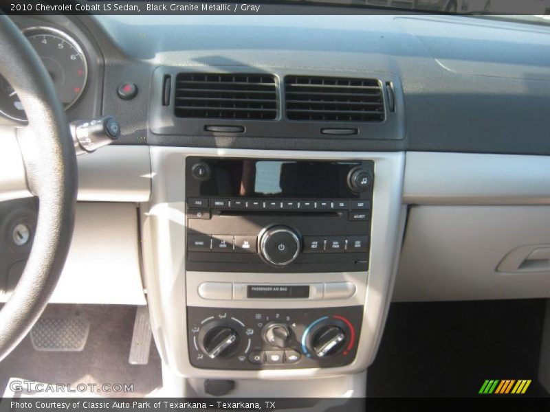Black Granite Metallic / Gray 2010 Chevrolet Cobalt LS Sedan