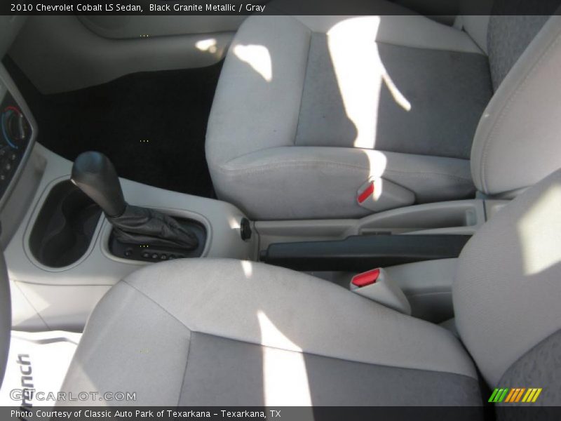 Black Granite Metallic / Gray 2010 Chevrolet Cobalt LS Sedan