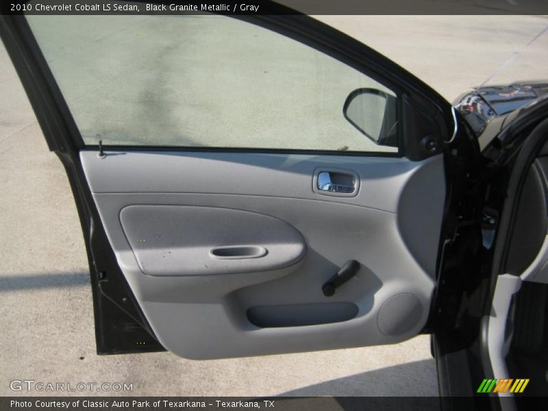 Black Granite Metallic / Gray 2010 Chevrolet Cobalt LS Sedan