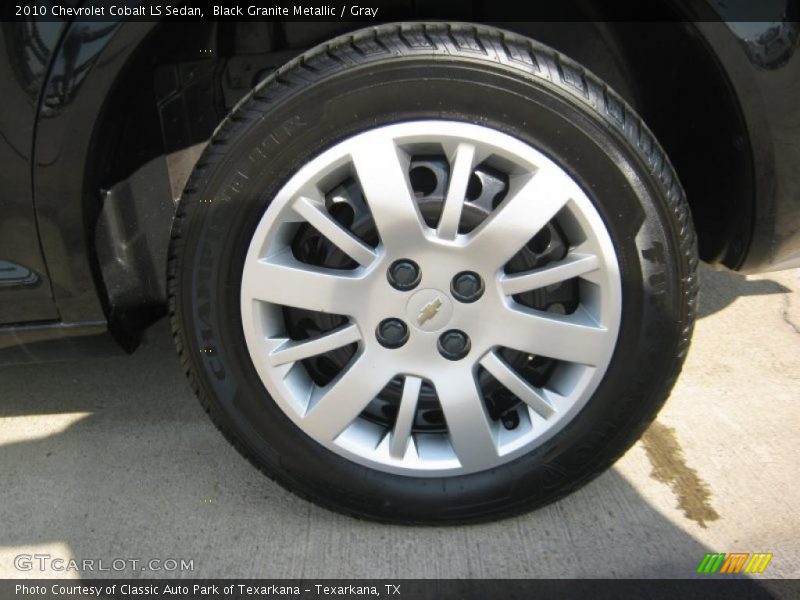 Black Granite Metallic / Gray 2010 Chevrolet Cobalt LS Sedan