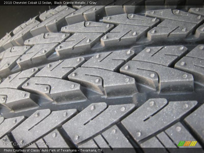 Black Granite Metallic / Gray 2010 Chevrolet Cobalt LS Sedan