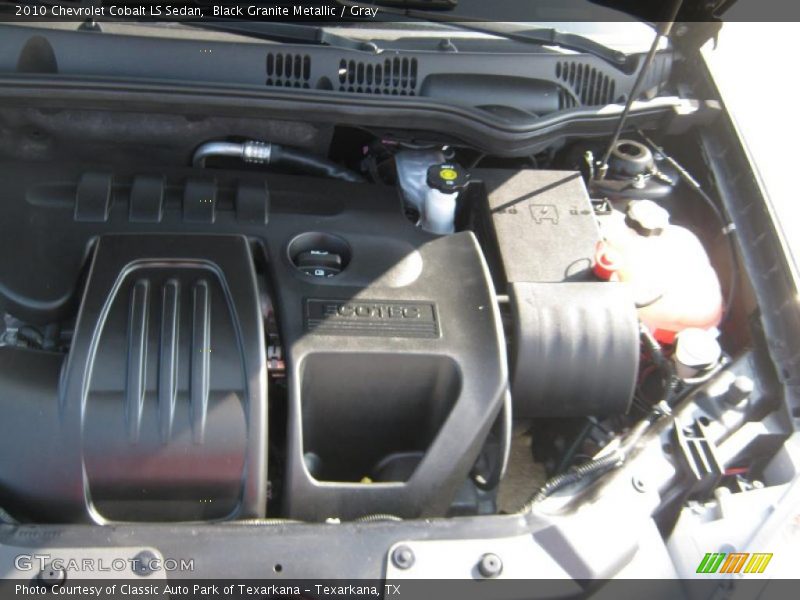 Black Granite Metallic / Gray 2010 Chevrolet Cobalt LS Sedan
